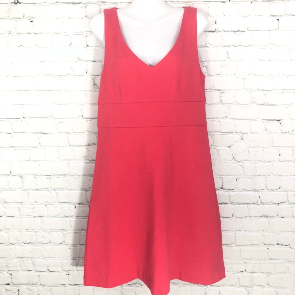J. Crew Coral sleeveless dress